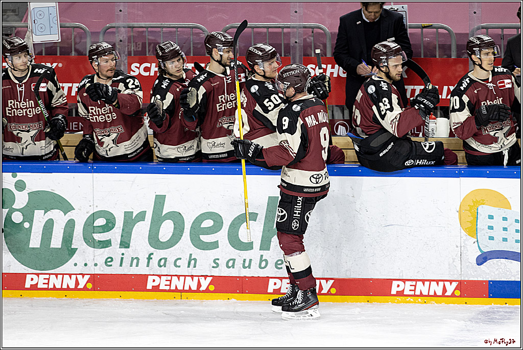 PENNY DEL;  Koelner Haie - Augsburger Panther; Koeln, 05.04.2021